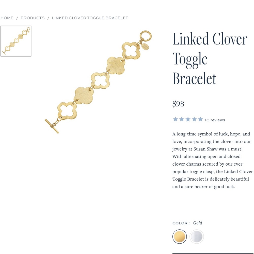 Susan Shaw bracelet